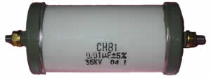 CH81型高壓密封復(fù)合介質(zhì)電容器實(shí)物圖