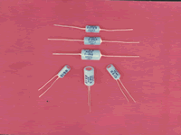 CA41型小型固體固體鉭電解電容器實(shí)物圖